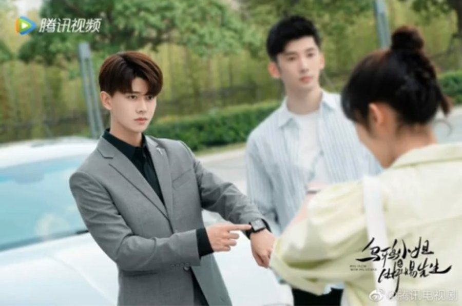 Miss Crow with Mr. Lizard